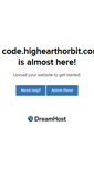 Mobile Screenshot of code.highearthorbit.com